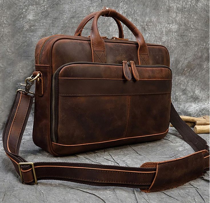WhatsApp Image 2026-06-18 at 17.45.36 Meca P6 brown laptop bag. - Image 1