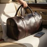 Velocita Dark Brown leather lugguage Bag – Pellwalk