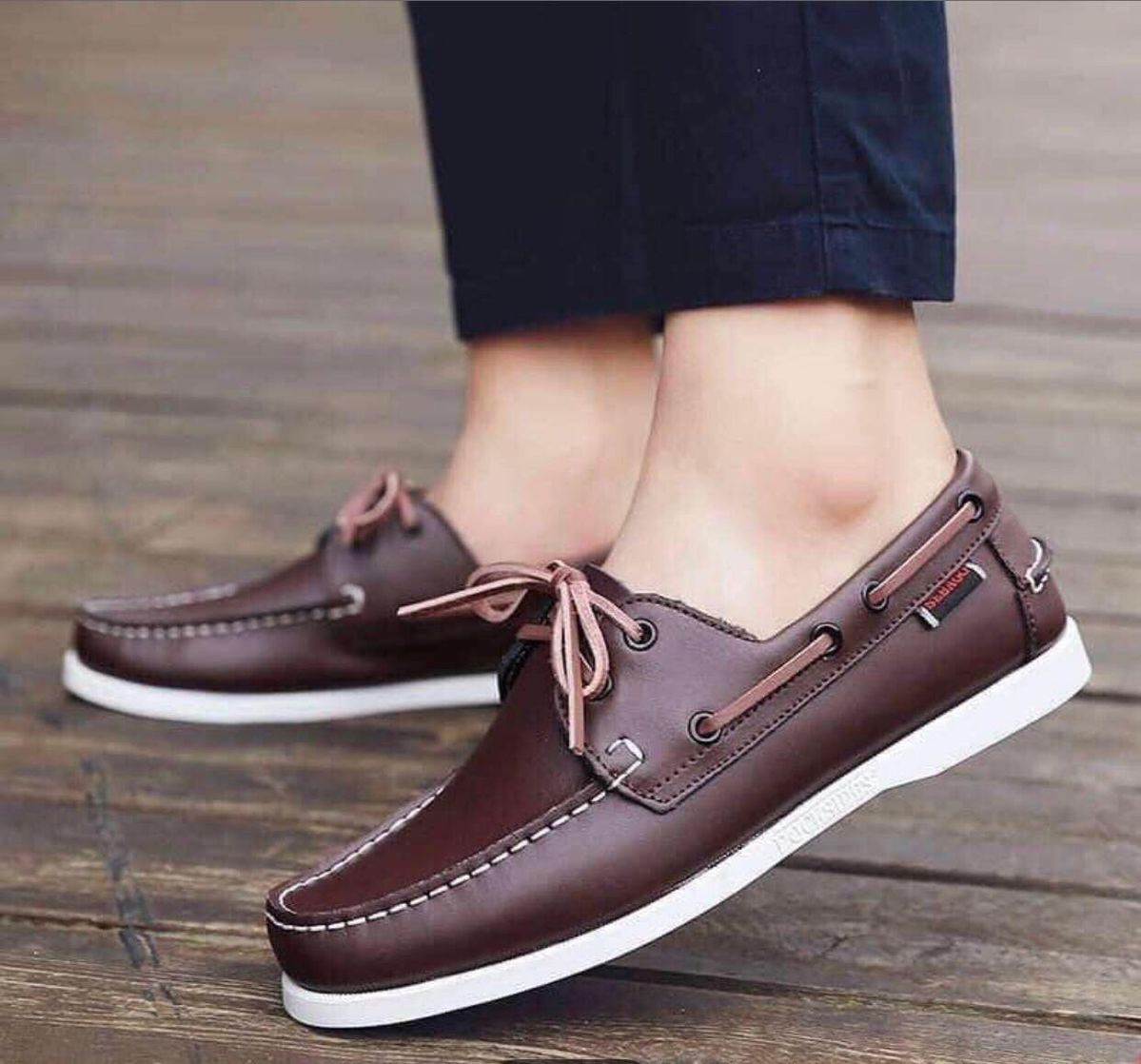 B19 Velato Brown slip on loafer- Pellwalk - Image 1
