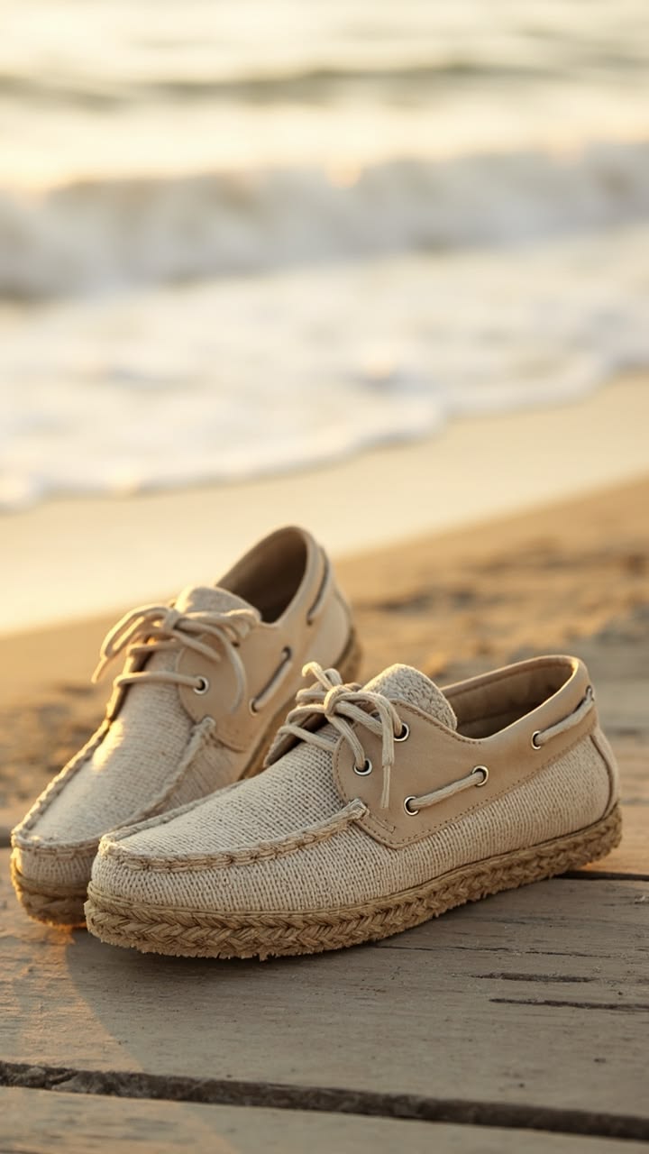 B23 Setoso cream boat loafer - Pellwalk - Image 1