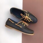 Raso Black boat loafer - Pellwalk