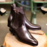Andante Dark Brown chesea boot - Pellwalk