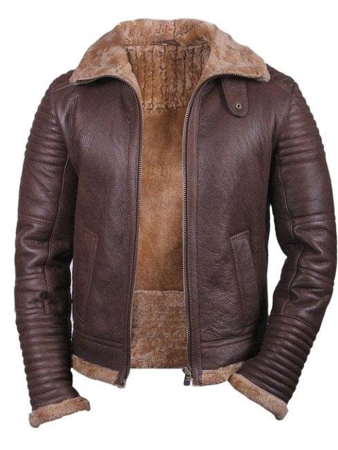 J7 Tuono Maroon woolen leather jacket - Pellwalk - Image 1