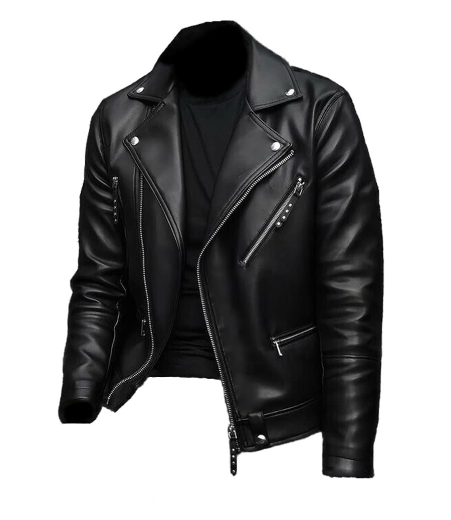 Version 1.0.0 Signore Black men jacket- Pellwalk - Image 1