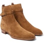 Roma tan suede jodhpur boot - Pellwalk