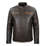 Fortezza brown men jacket - Pellwalk