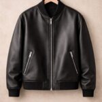 Vittoria black men jacket - Pellwalk