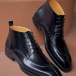 Passione Black Derby boot - Pellwalk