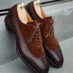 Bellano brown corc. print formal - Pellwalk