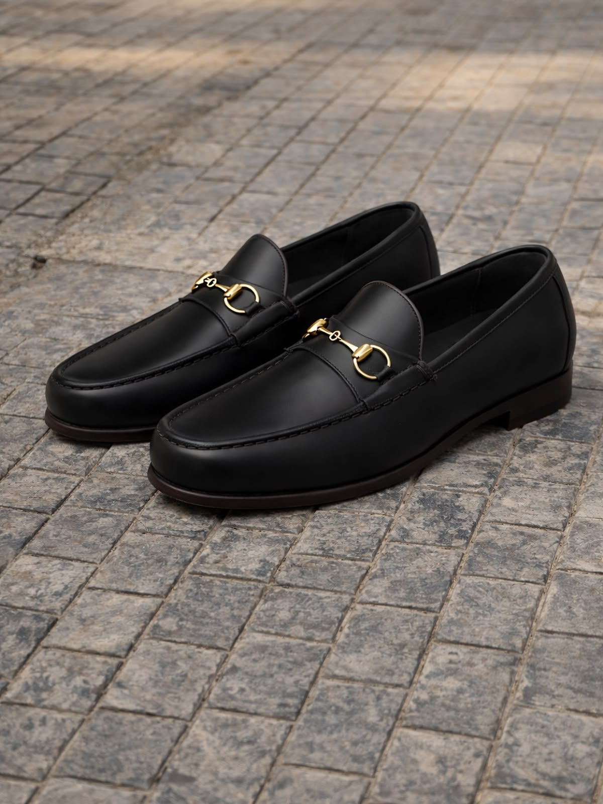 M3 Esclusivo black horsebit loafers - Pellwalk - Image 1