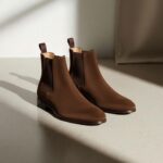 Veneto Brown suede chelsea boot - Pellwalk