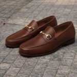 Distinto brown Horsebit loafer - Pellwalk
