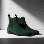 Sicilia Green suede chelsea boot - Pellwalk