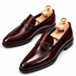 Pregio brown penny loafer - Pellwalk