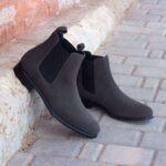 Verona Grey suede chelsea boot - Pellwalk