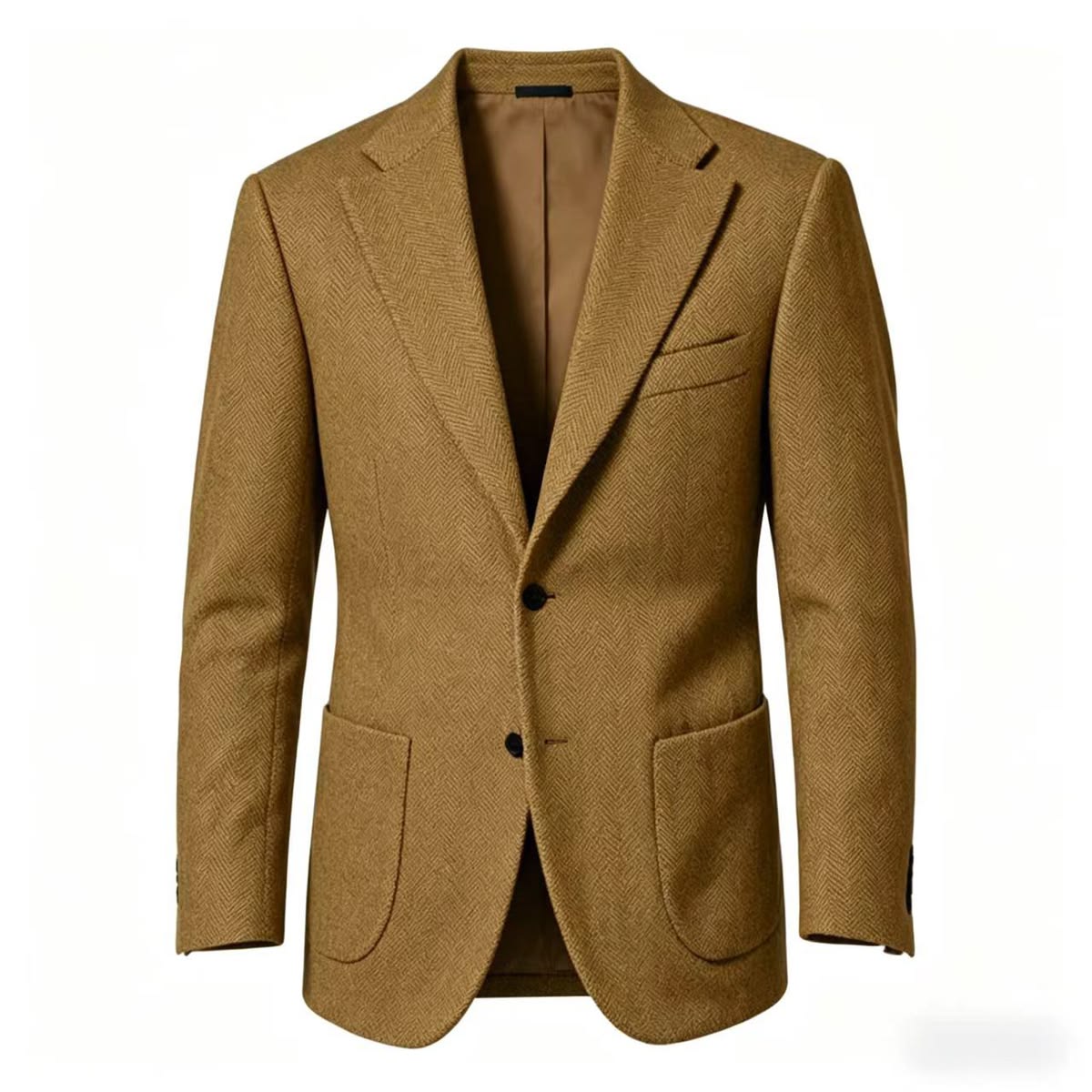 M8 Silvano Tan suede Blazer- Pellwalk - Image 1