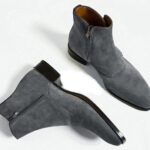 Torino Grey zipper boot - Pellwalk