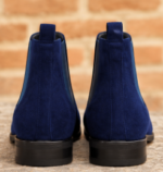 Bluish suede chelsea boot - Image 3