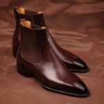 Scatto Dark brown chelsea boot - Pellwalk