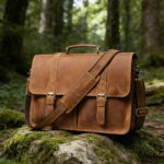 Fiero Tan  double Buckel laptop Bag – Pellwalk