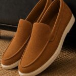Lusso Tan suede loafer - Pellwalk