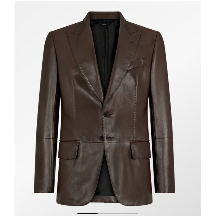 m12 Varenzo Dark brown Blazer- Pellwalk - Image 1