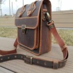 Vittoria Tan stylish leather Laptop Bag - Pellwalk