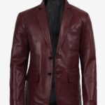 Zaffiro Maroon Blazer- Pellwalk