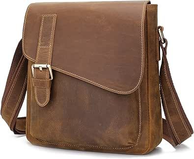 m19 Coraggio Tan Single buckel leather Bag - Pellwalk - Image 1