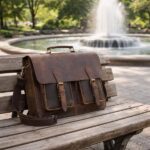 Signore Centuary leather laptop Bag - Pellwalk