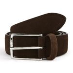 Waisto Brown Suade  Belt