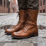 Novello Combat lace up  boot - Pellwalk