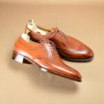 Pellame Tan derby formal shoe - pellwalk